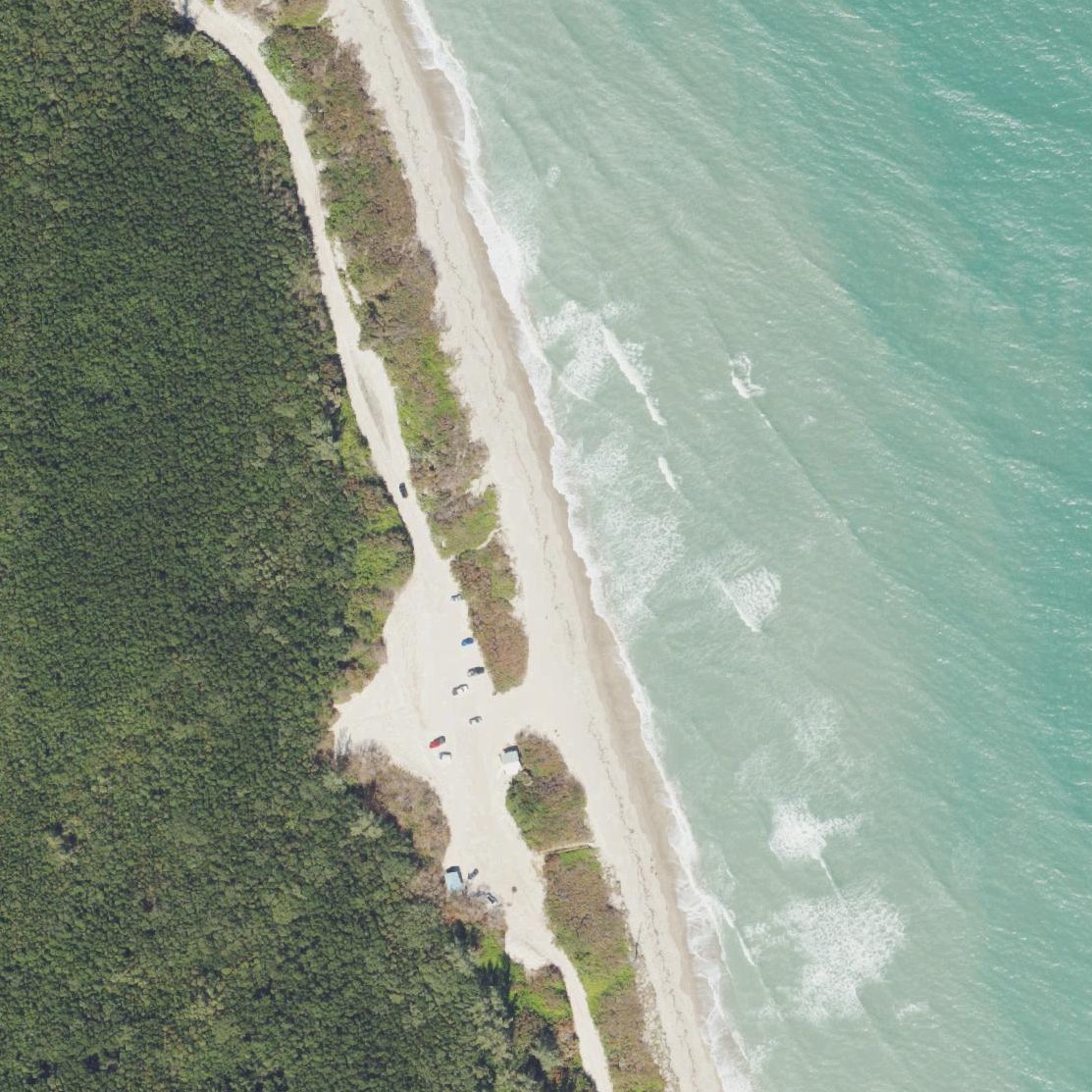 Aerial map of Walton Rocks Beach