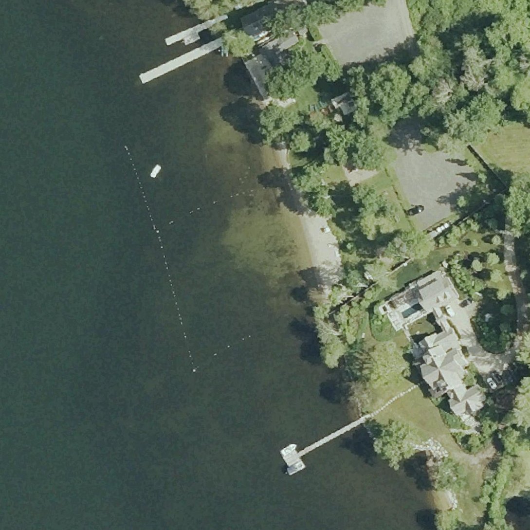 Aerial map of Warren Town Beach