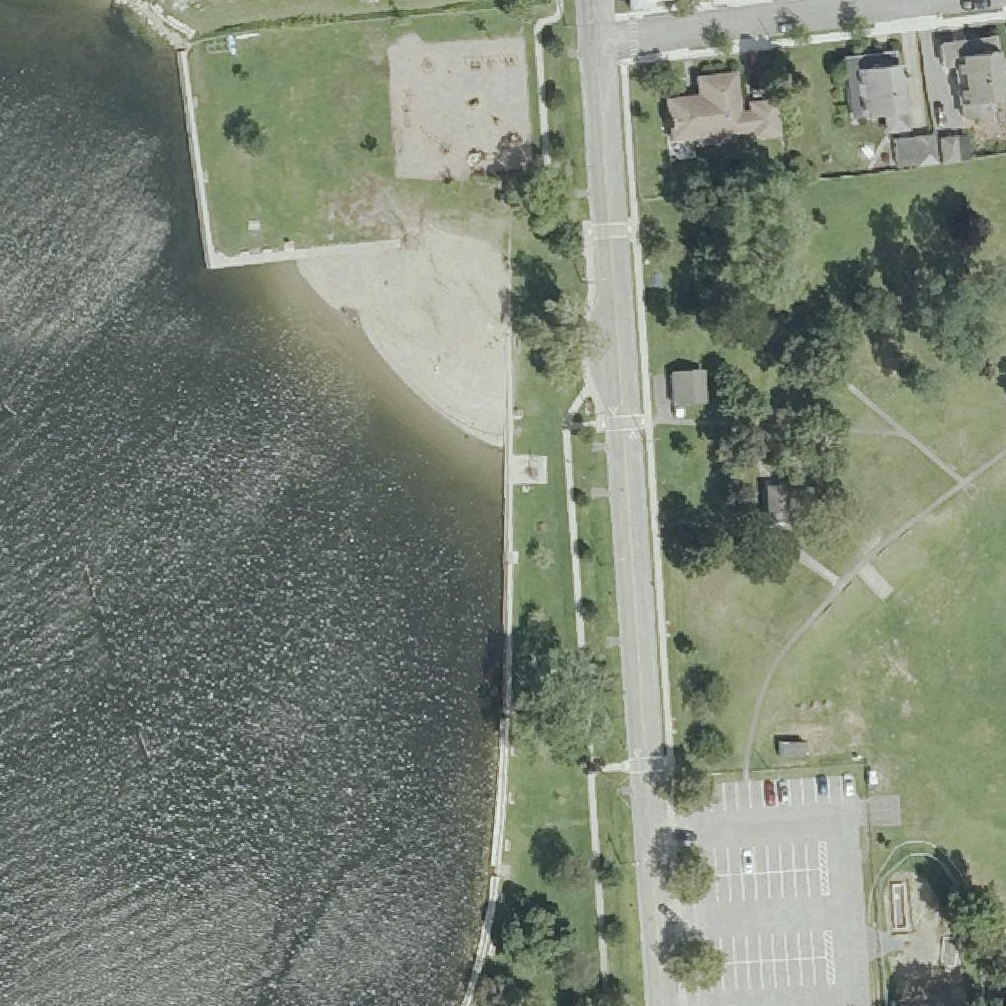 Aerial map of Warren Town Beach