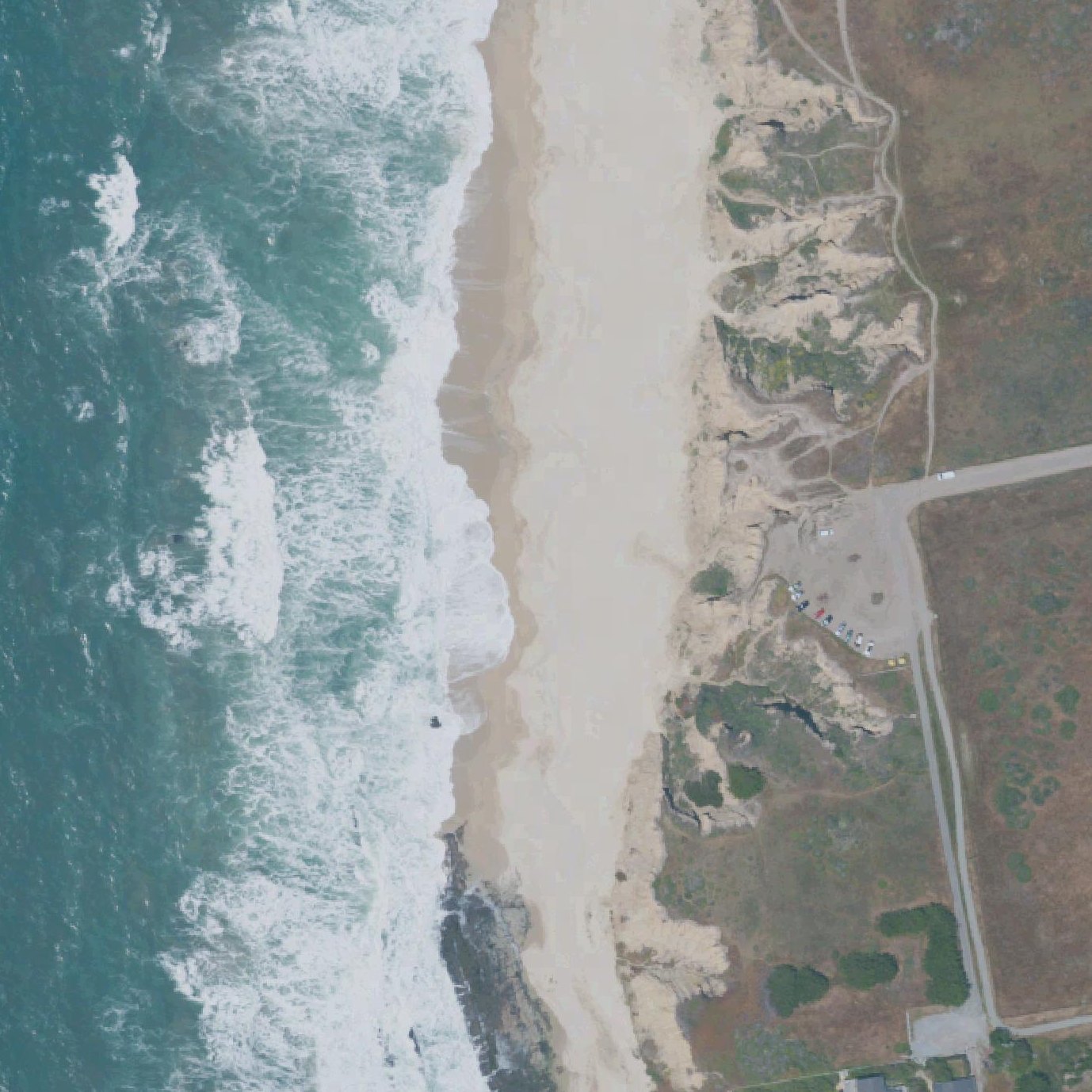 Aerial map of Wavecrest Beach