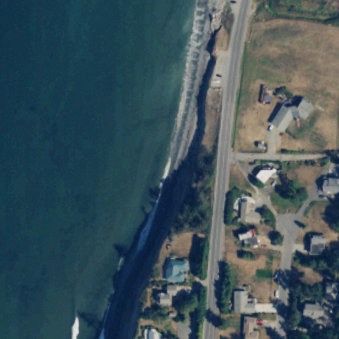 Aerial map of West Beach County Park