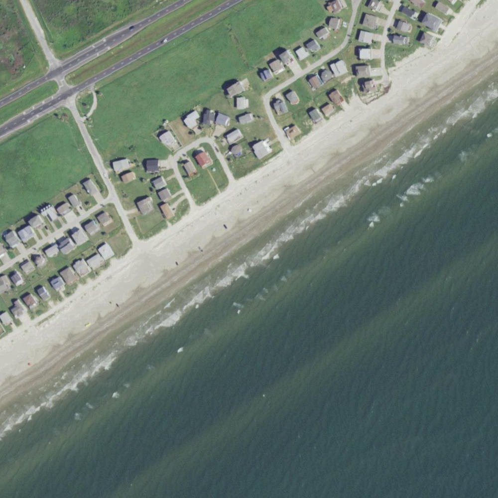 Aerial map of West Beach