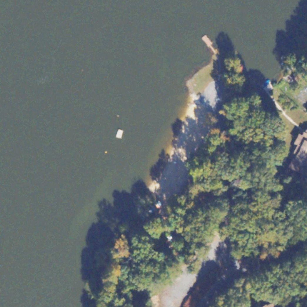 Aerial map of West Beach
