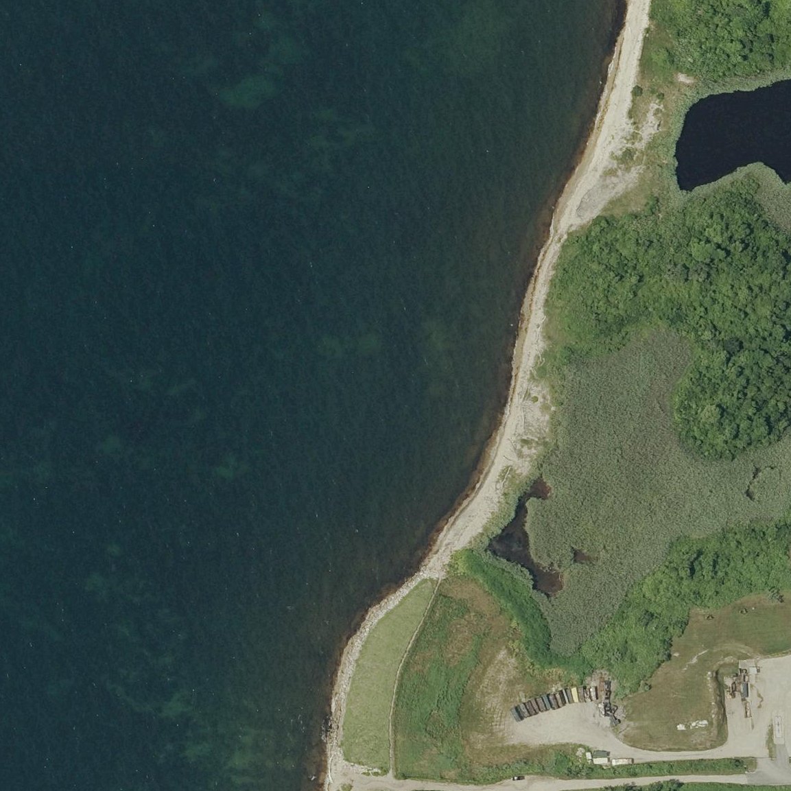 Aerial map of West Beach