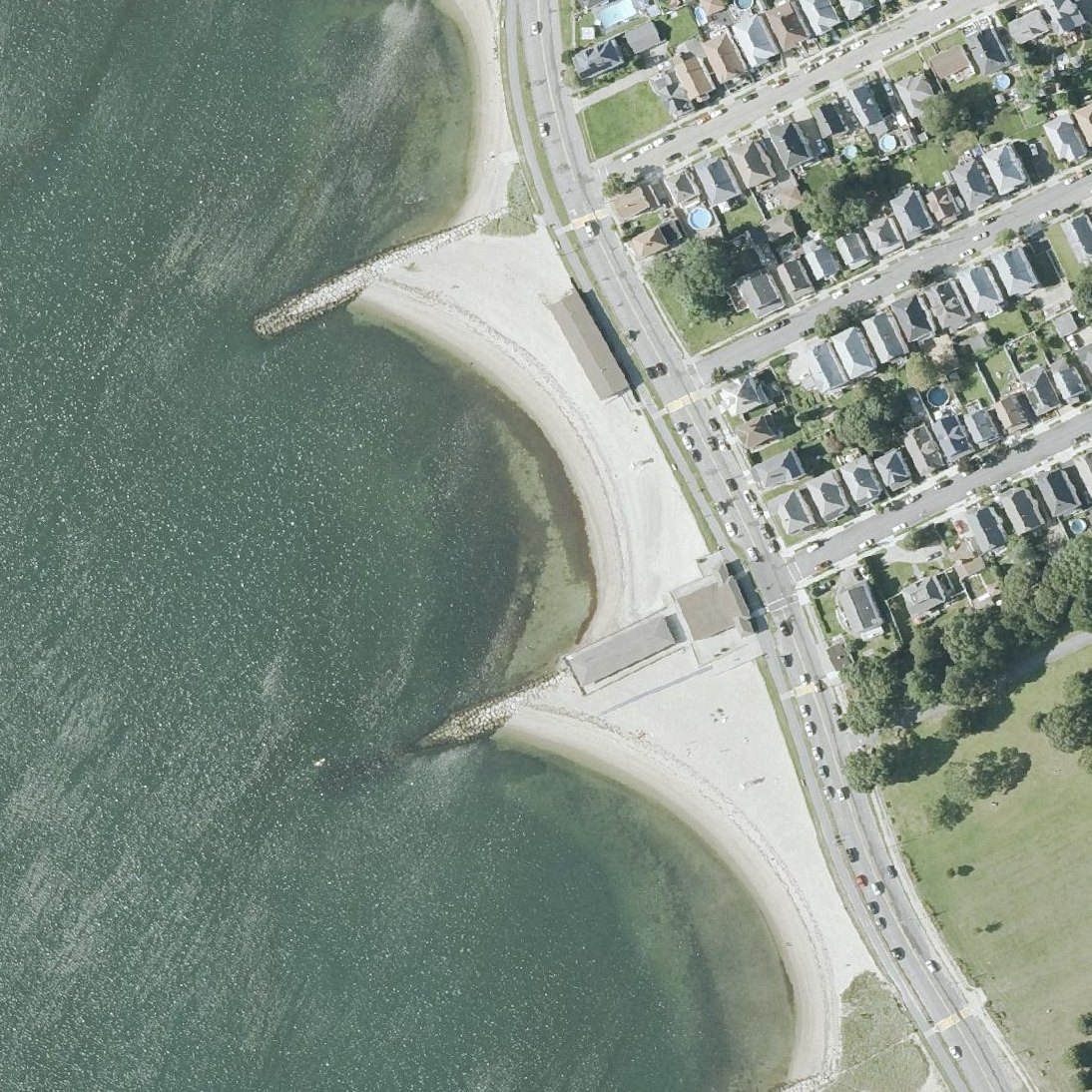 Aerial map of West Beach
