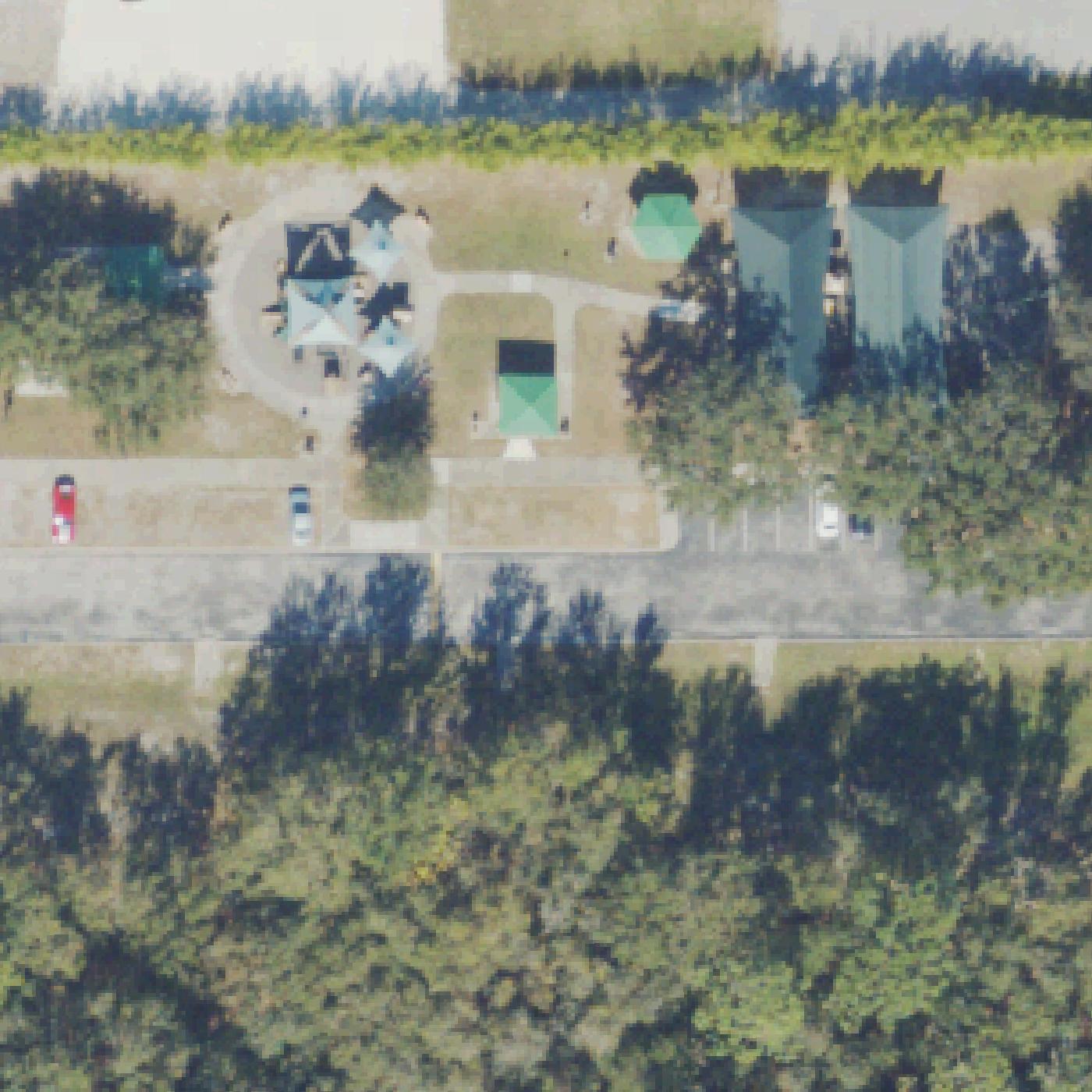 Aerial map of West Beach Park