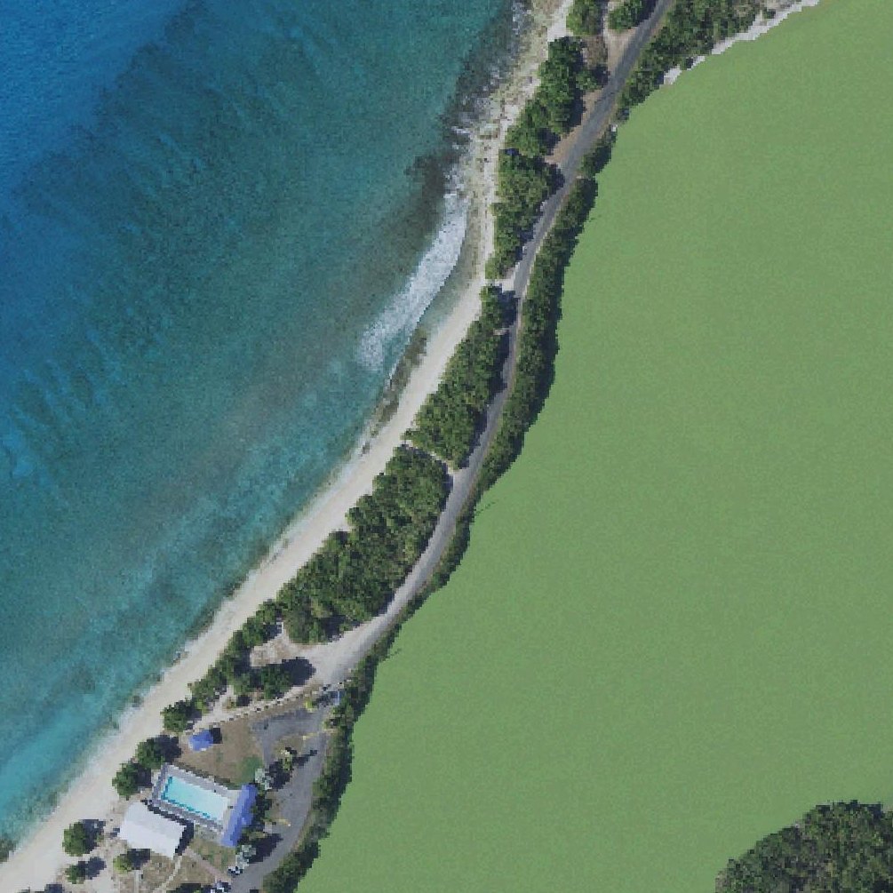 Aerial map of West Beach