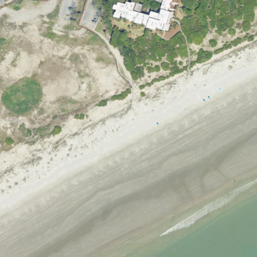 Aerial map of West Beach Village