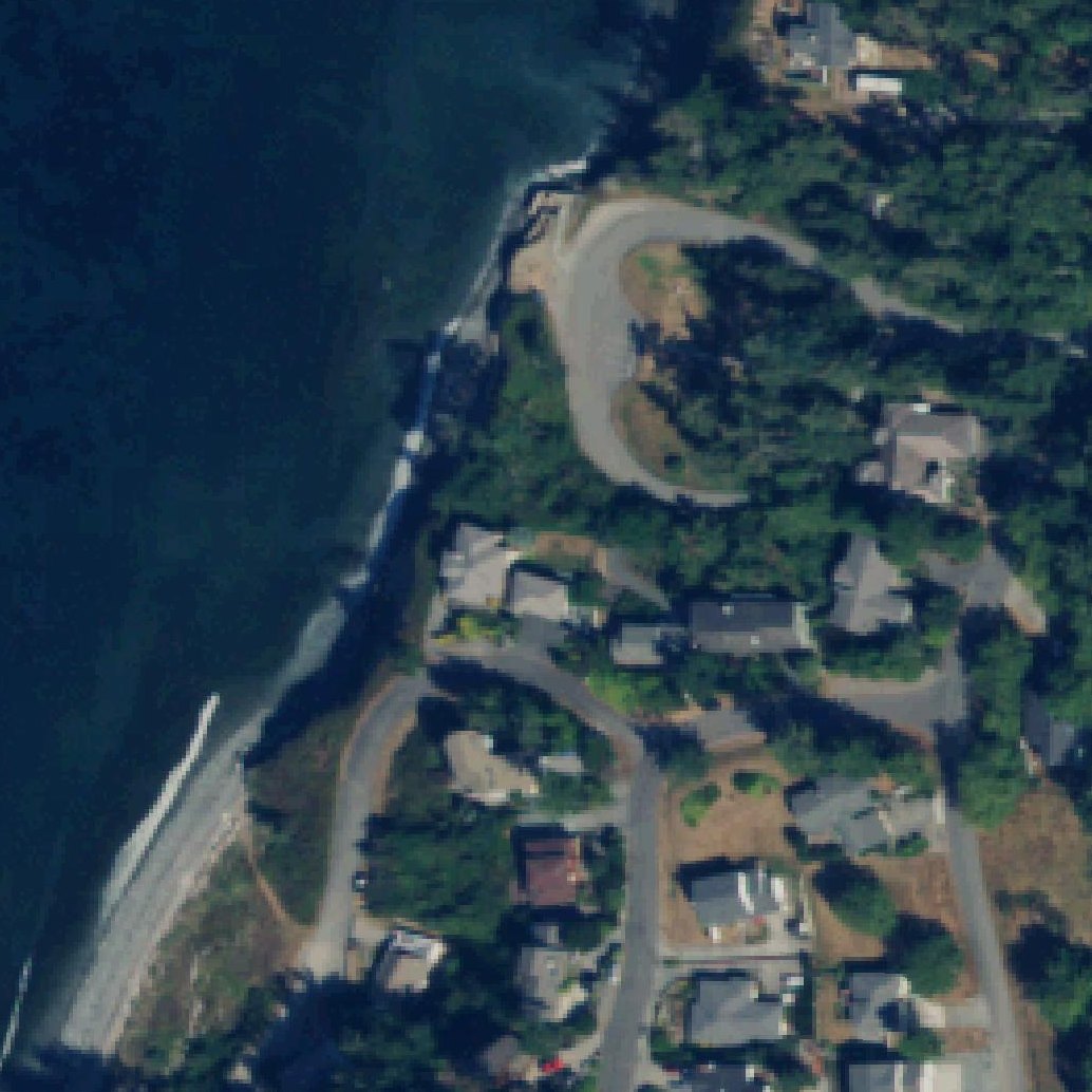 Aerial map of West Beach