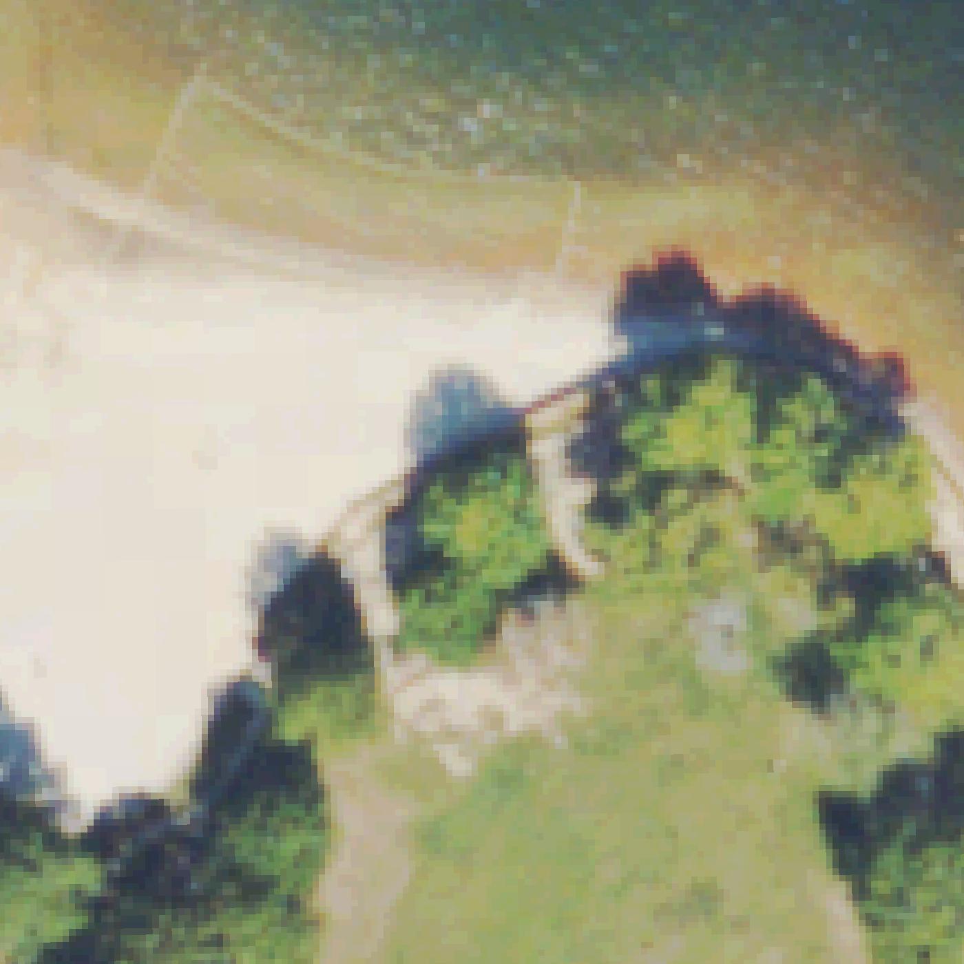 Aerial map of West Dam Beach
