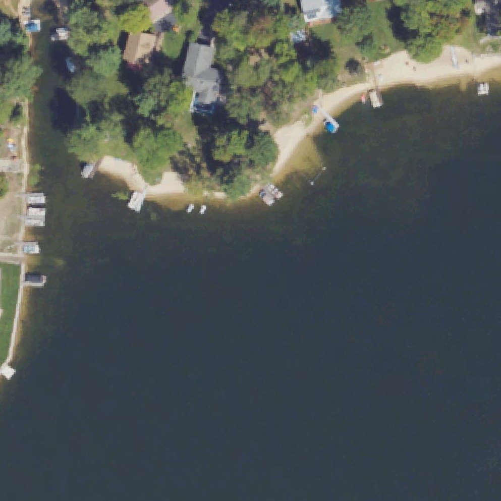 Aerial map of West Park Beach
