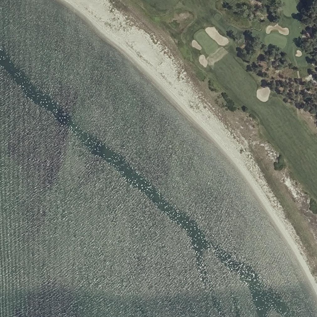 Aerial map of Western Beach