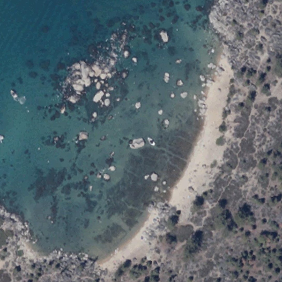 Aerial map of Whale Beach