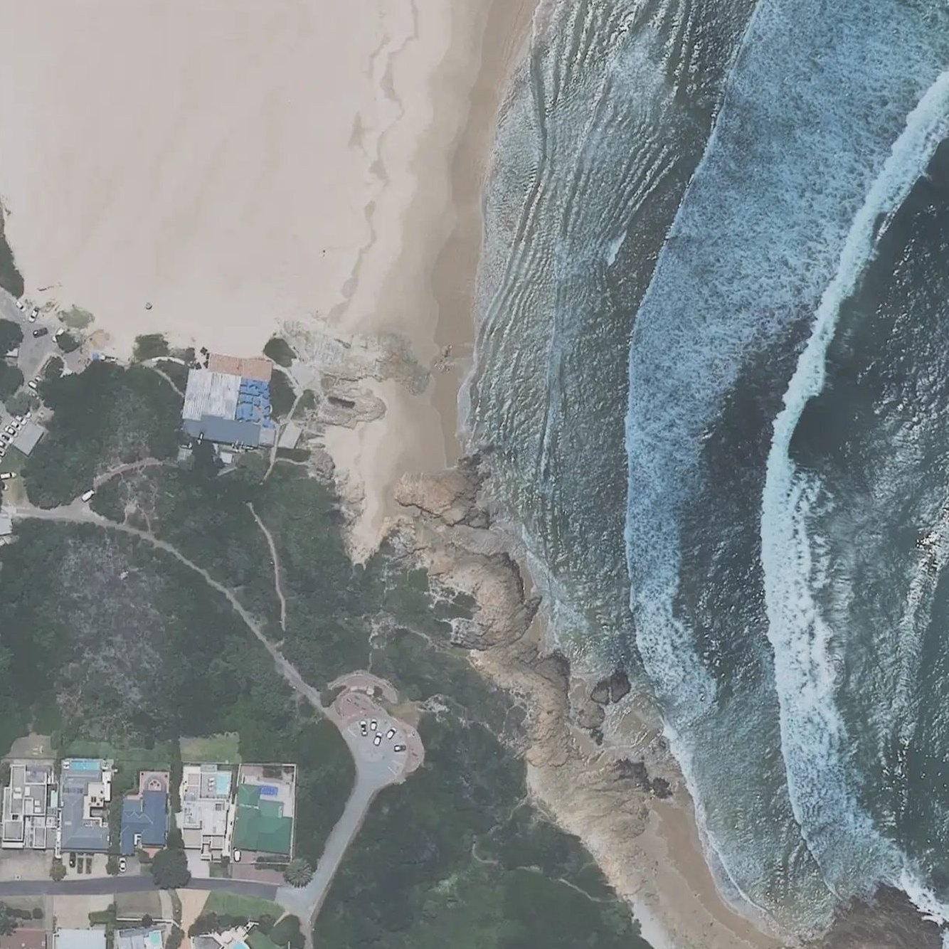 Aerial map of Whale Tail Lookout Point