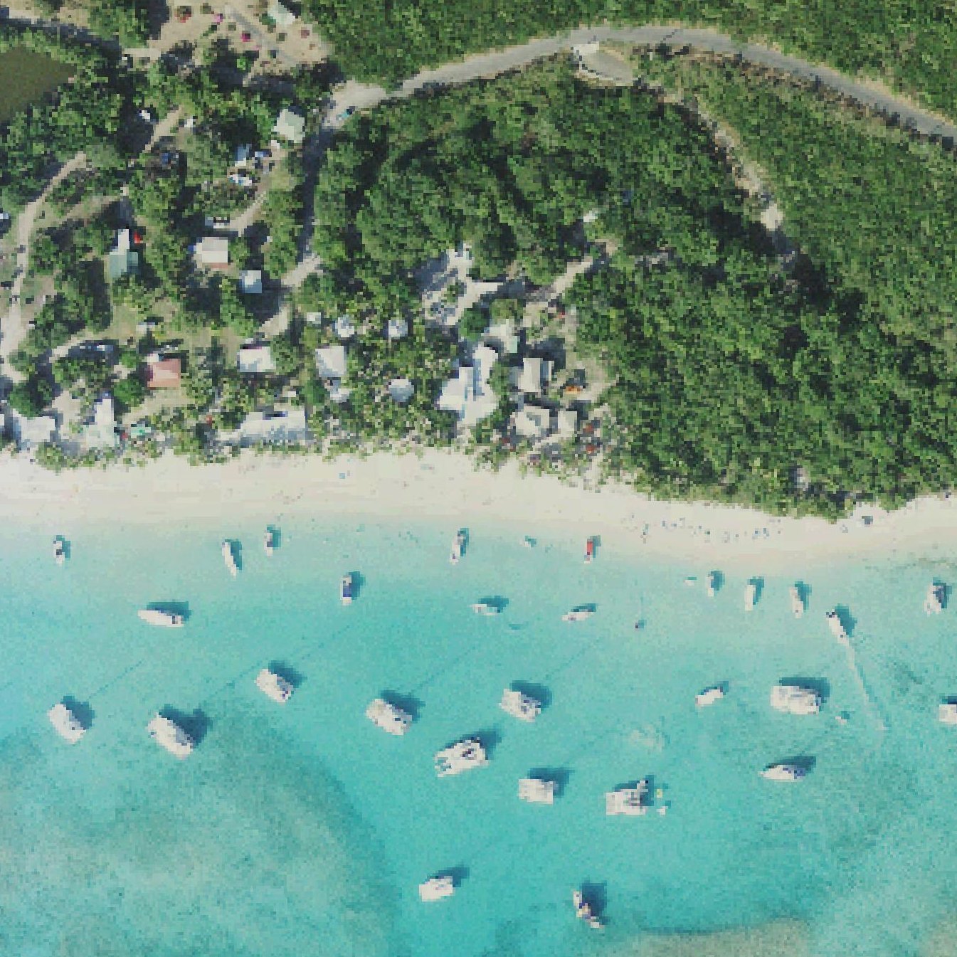 Aerial map of White Bay