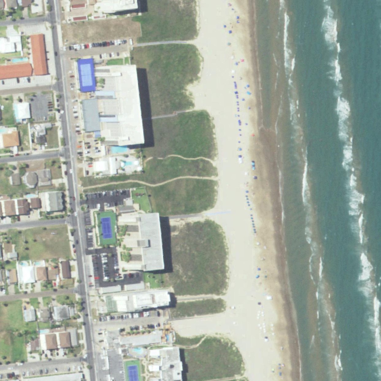 Aerial map of White Cap Circle Beach Access #8