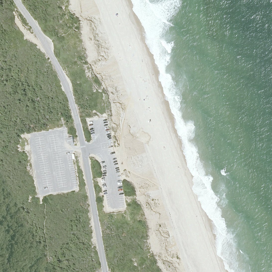 Aerial map of White Crest Beach