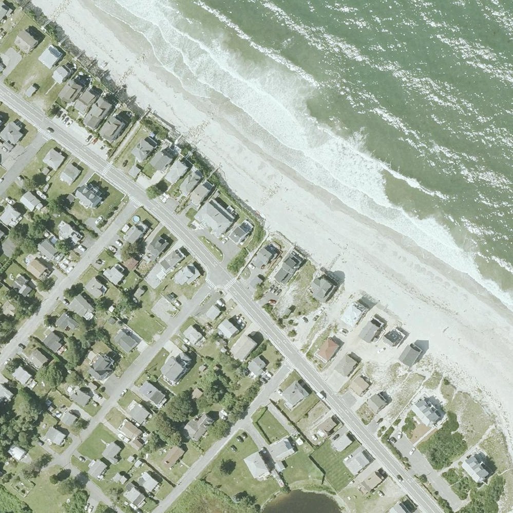 Aerial map of White Horse Beach