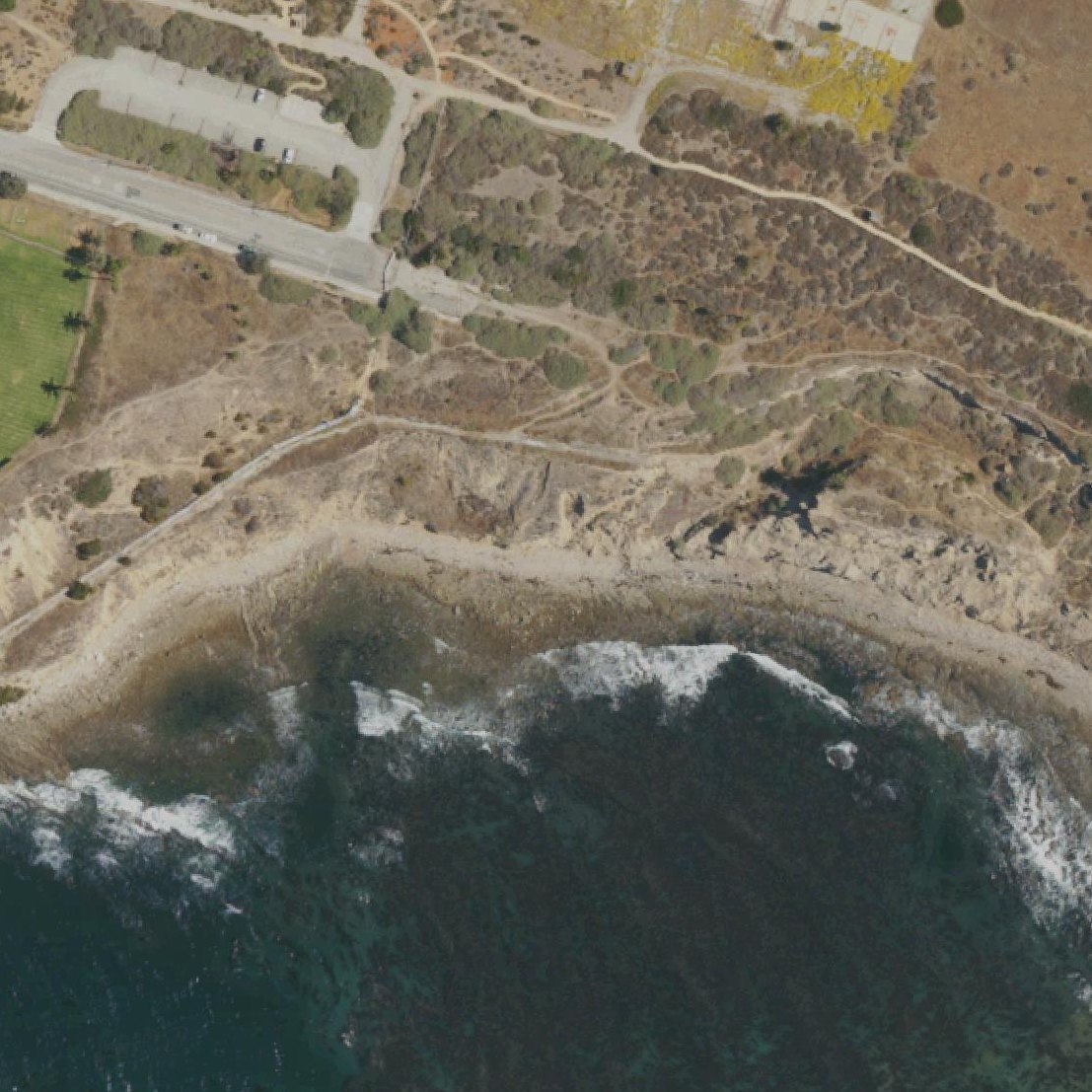 Aerial map of White Point Beach