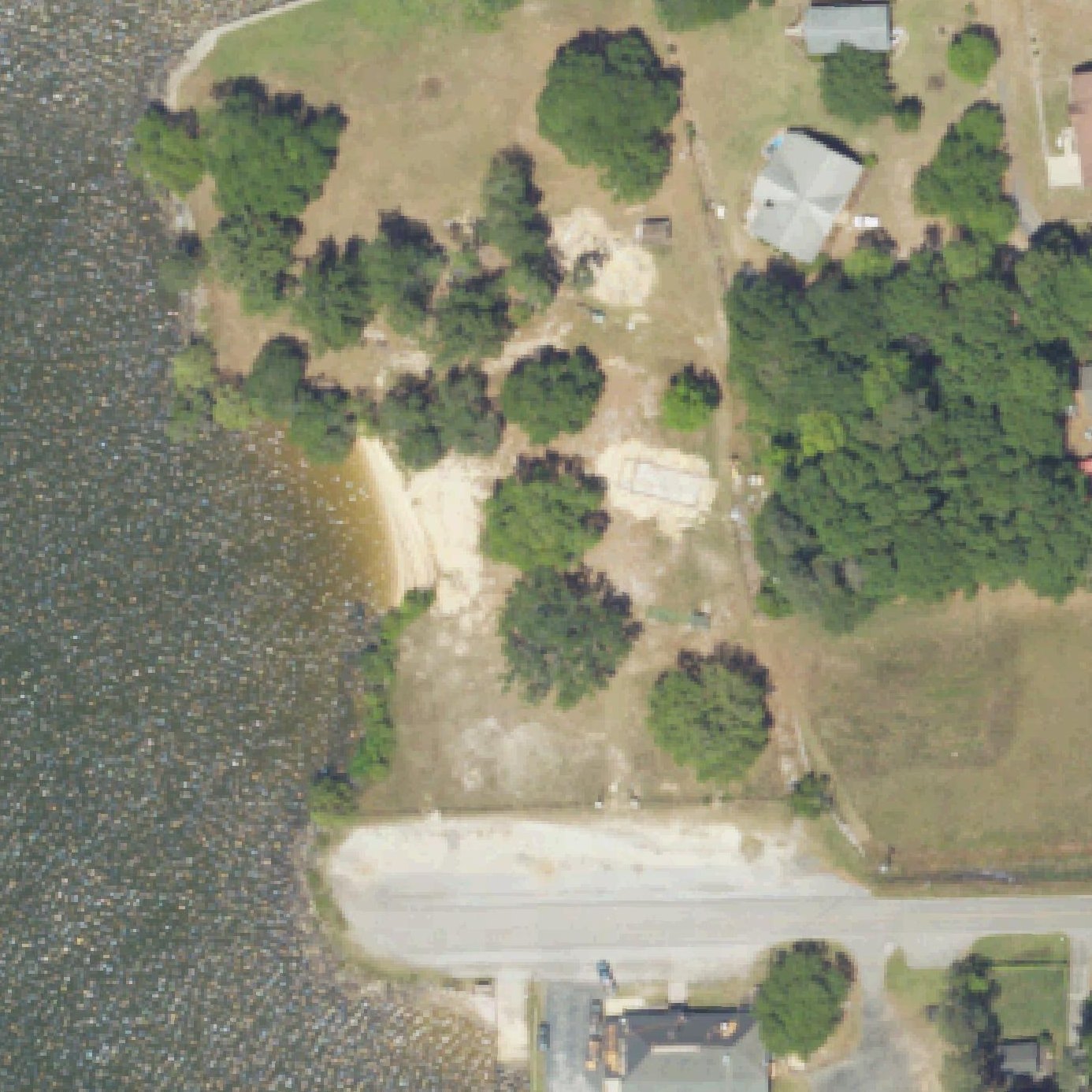 Aerial map of White Point Beach