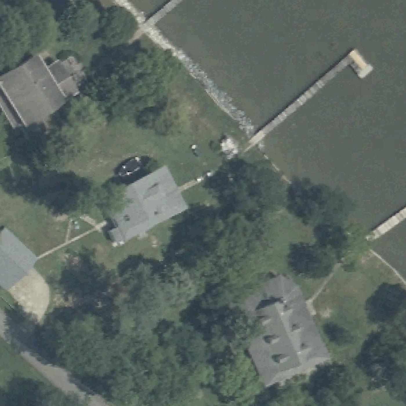 Aerial map of Wicomico Beach