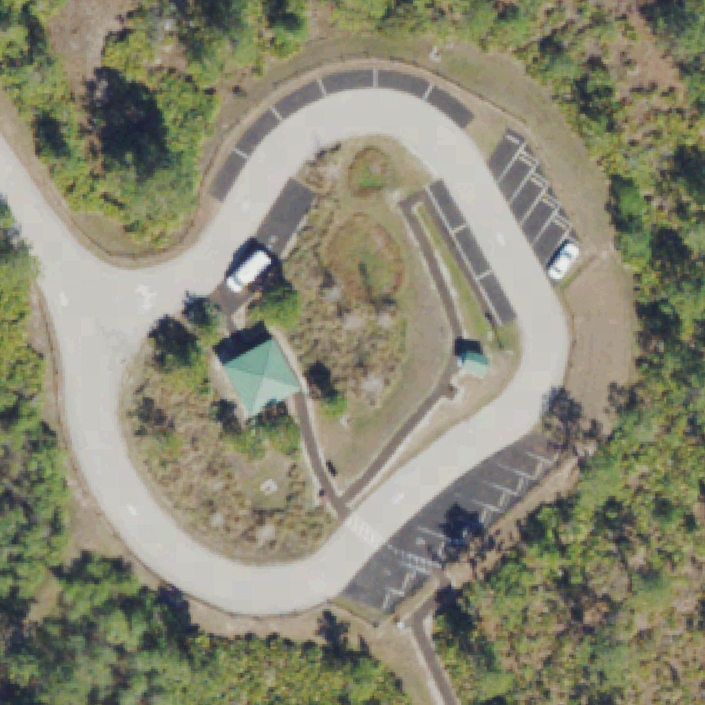 Aerial map of Wild Turkey Strand Preserve