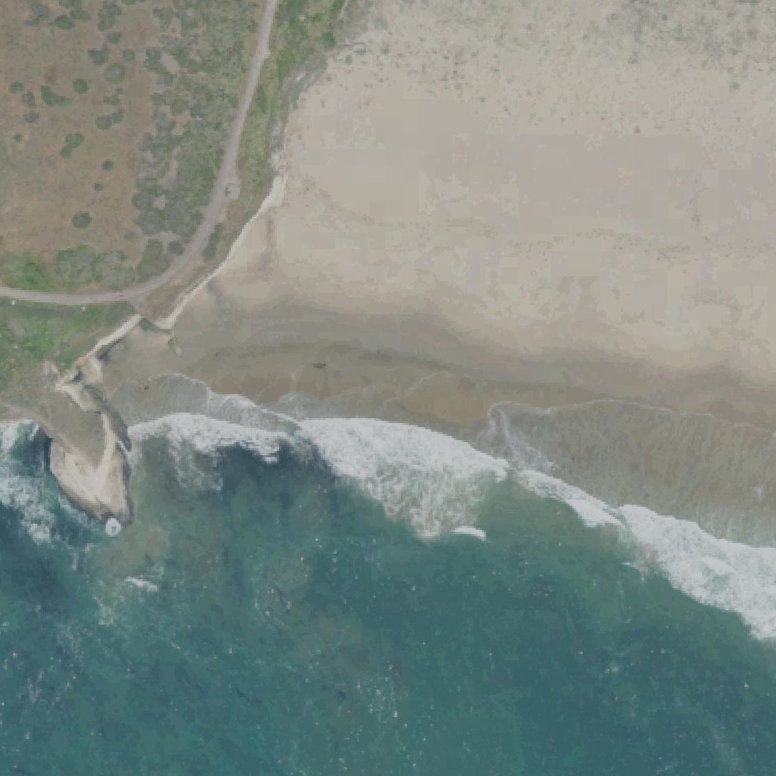 Aerial map of Wilder Beach