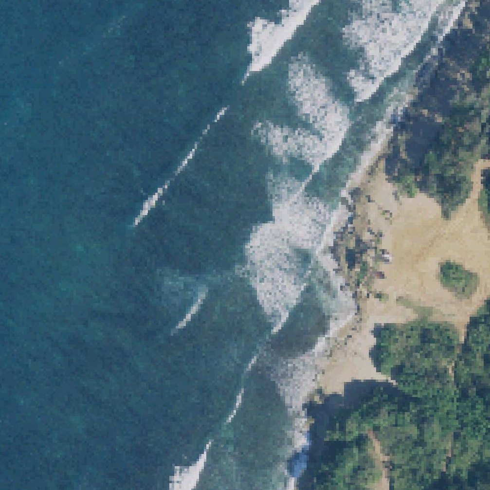Aerial map of Wilderness