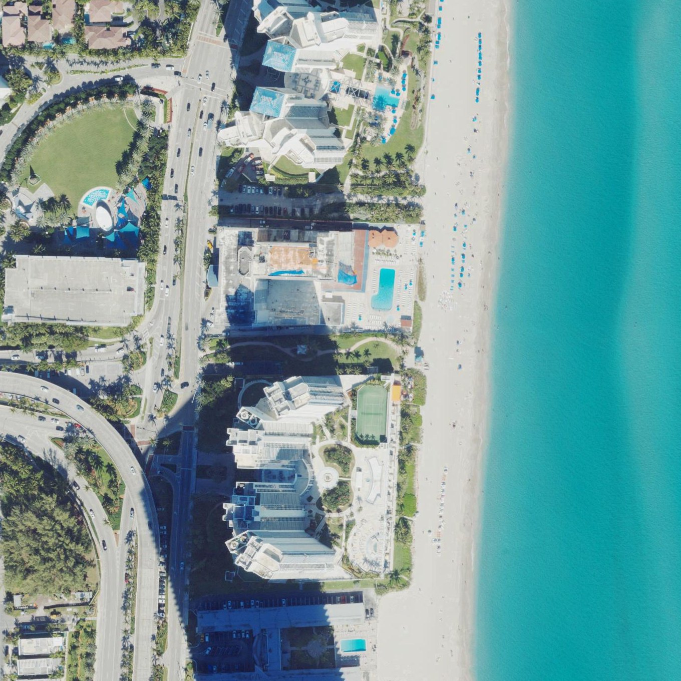Aerial map of William “Bill” Lone Beach Access