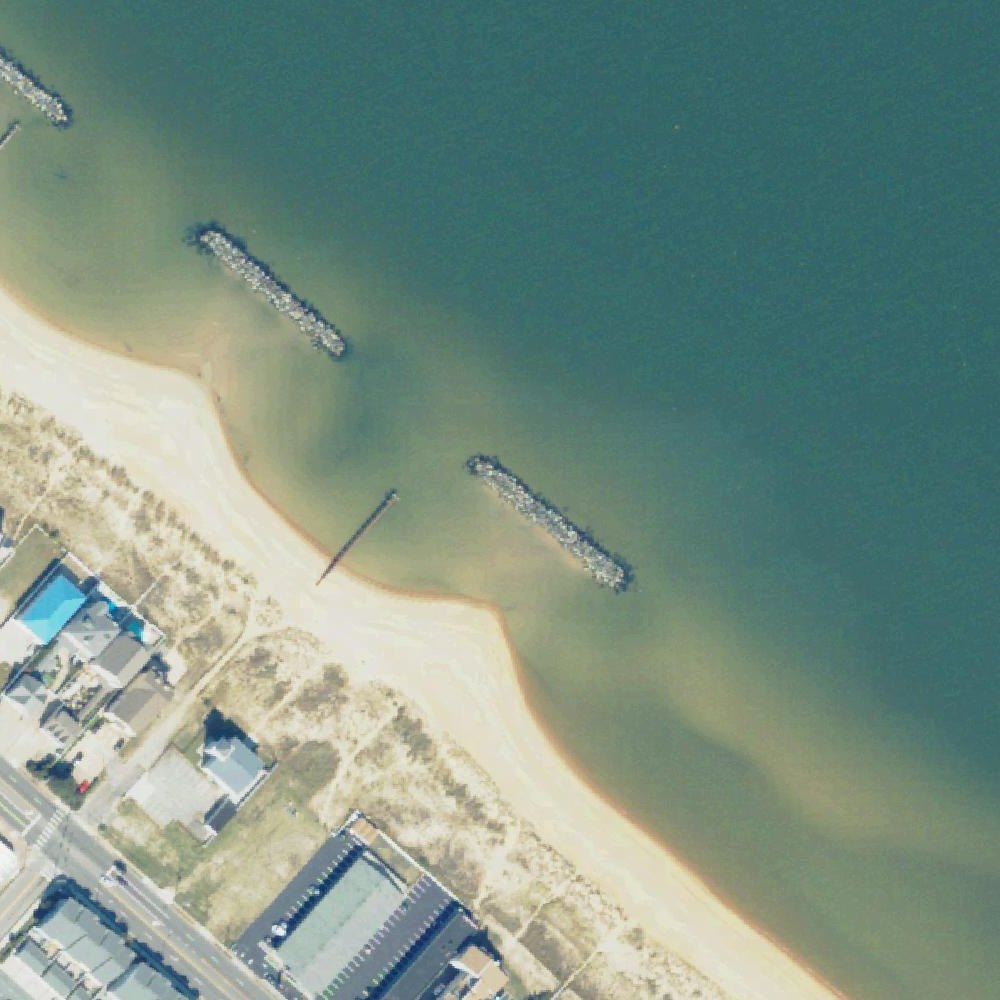 Aerial map of Willoughby Beach