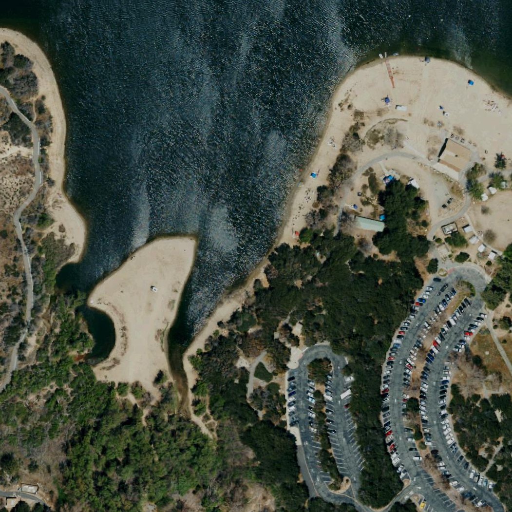 Aerial map of Willows Cove