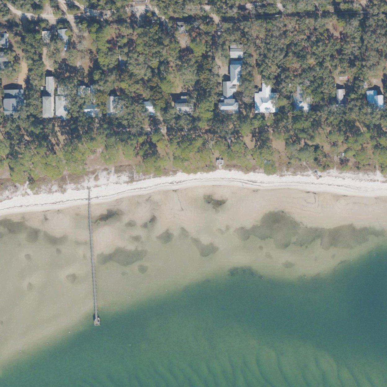 Aerial map of Wilson Beach