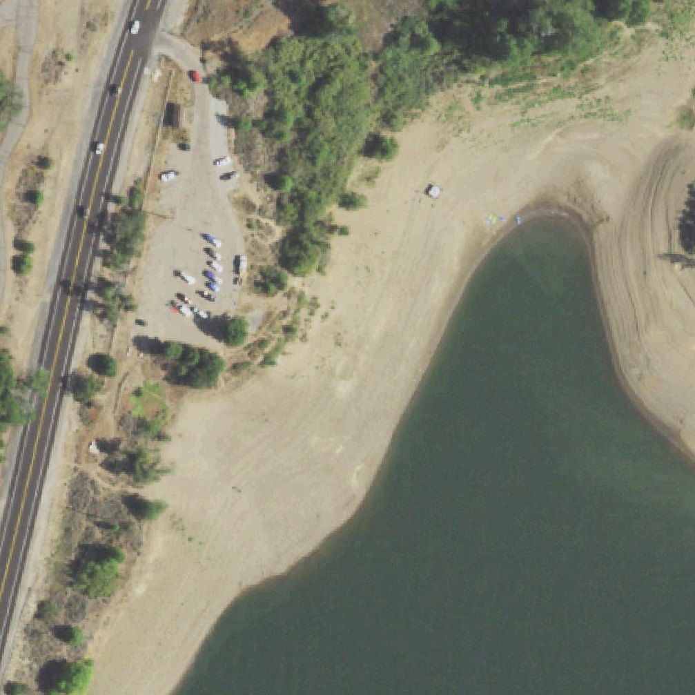 Aerial map of Windsurfer Beach