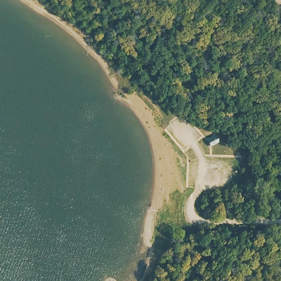 Aerial map of Windsurfer Beach