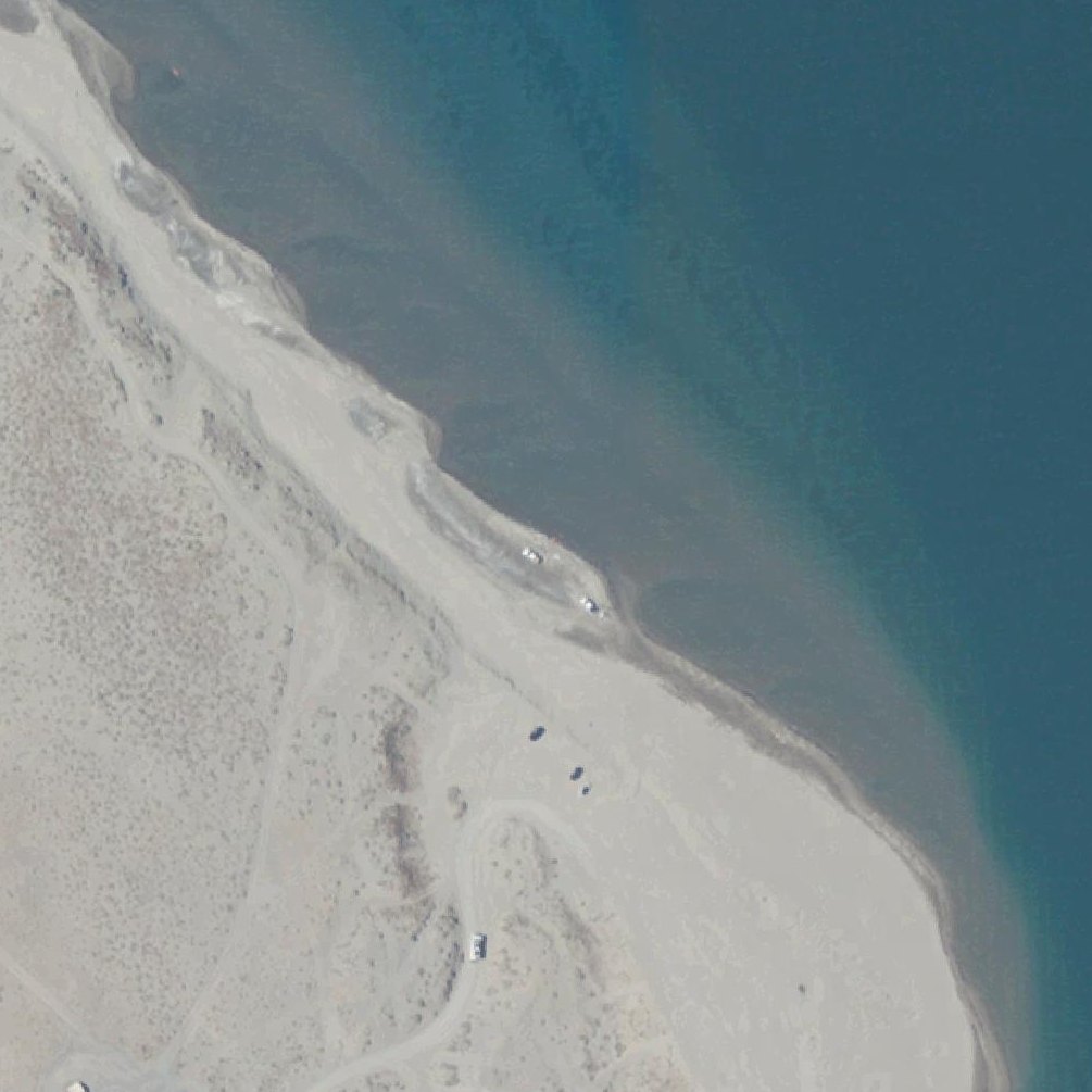 Aerial map of Wino Beach