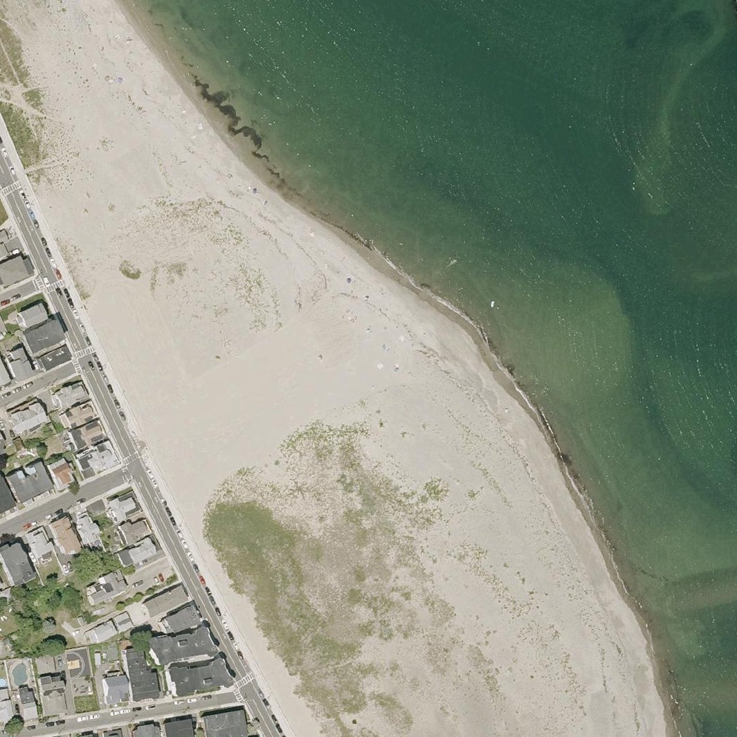 Aerial map of Winthrop Beach