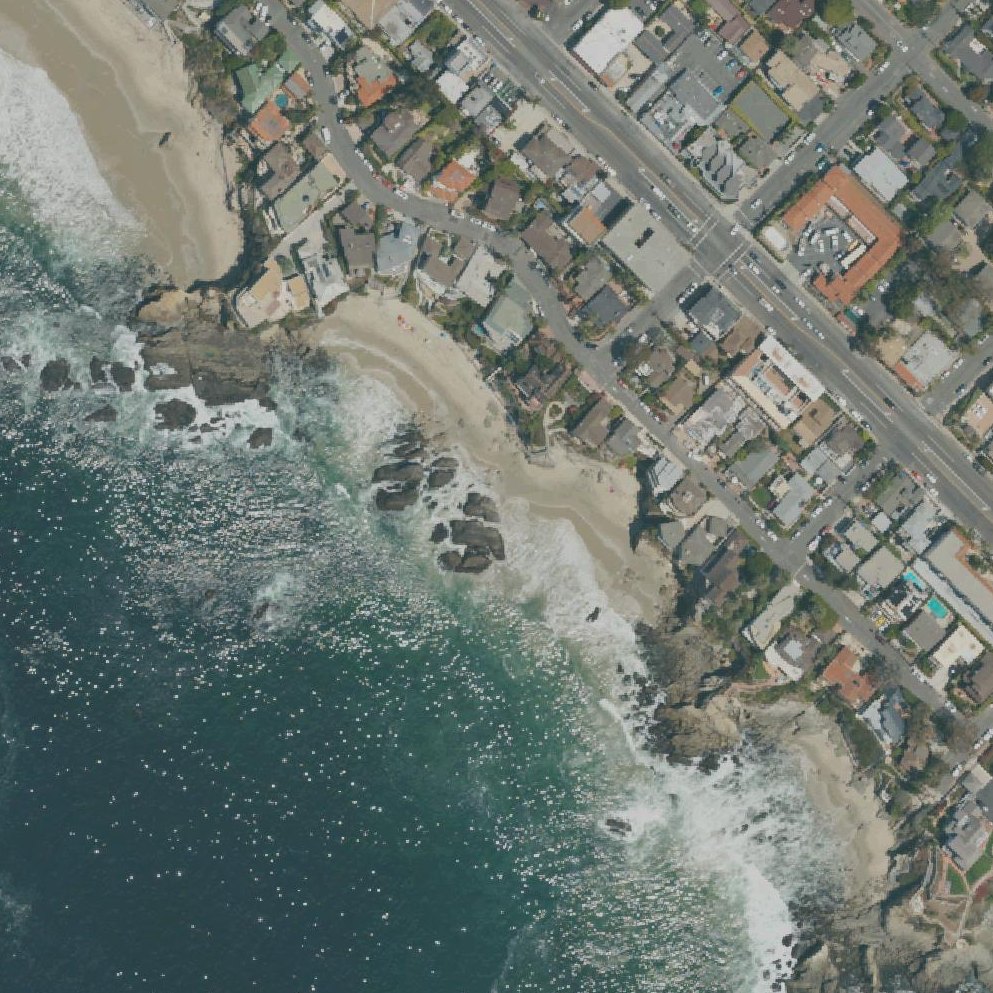 Aerial map of Woods Cove