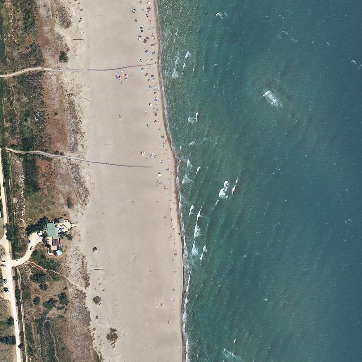 Aerial map of Xiringuito Tropic Beach