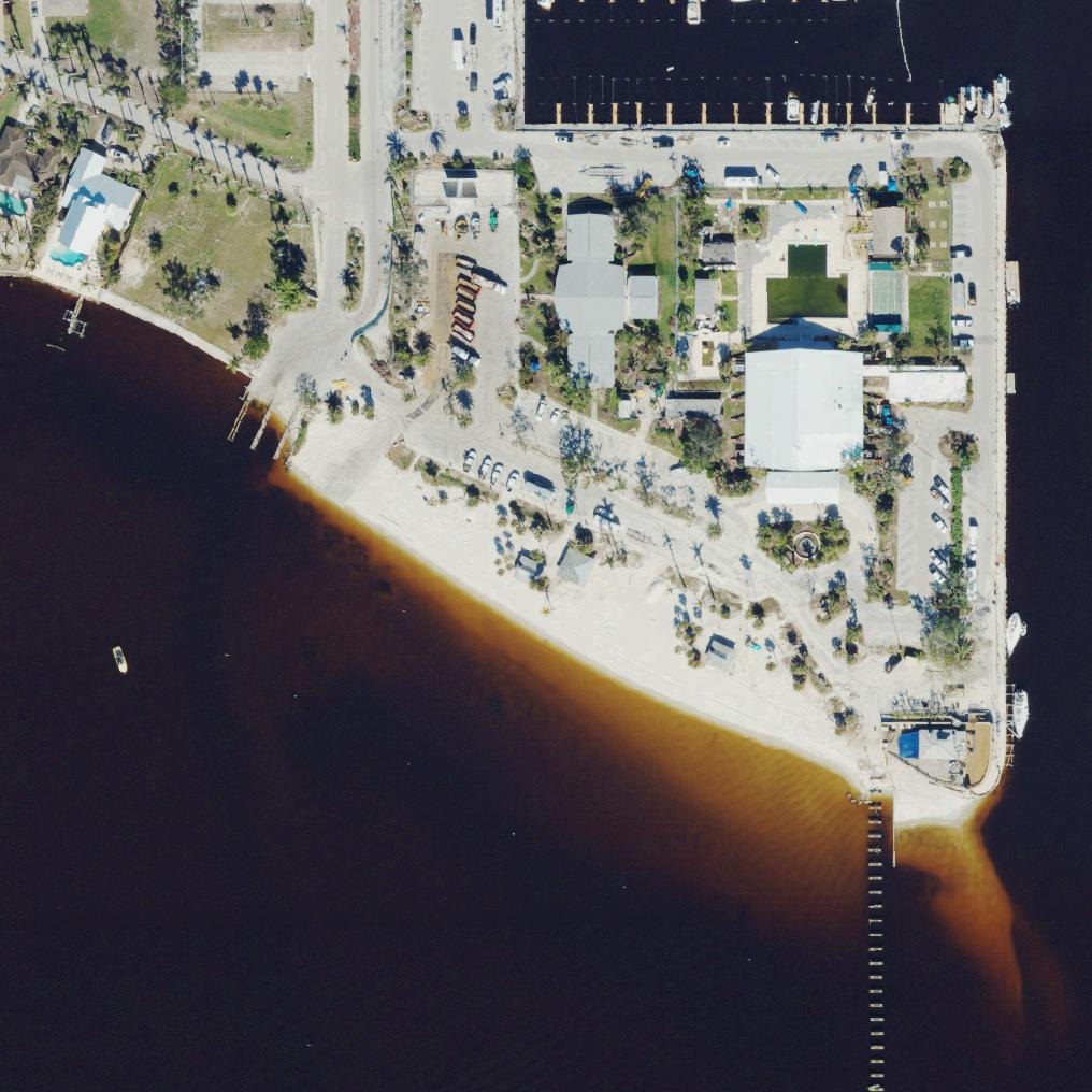 Aerial map of Yacht Club Public Beach