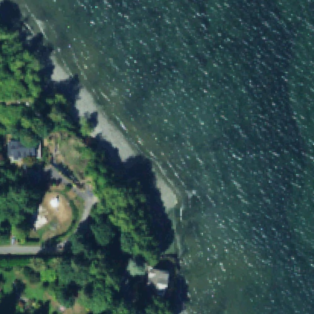 Aerial map of Yaquina Beach End Access