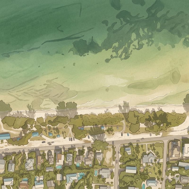 Aerial map of Bayfront Park