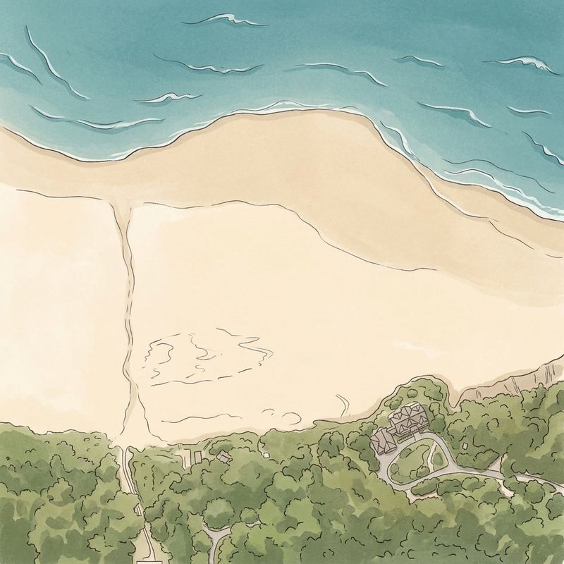 Aerial map of Camp One
