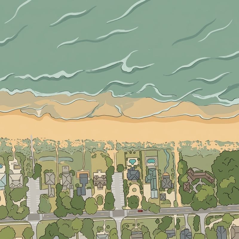 Aerial map of Canepatch Swash