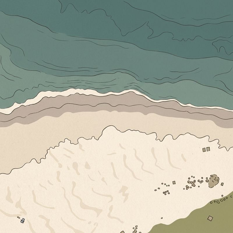 Aerial map of Cherry Grove Point
