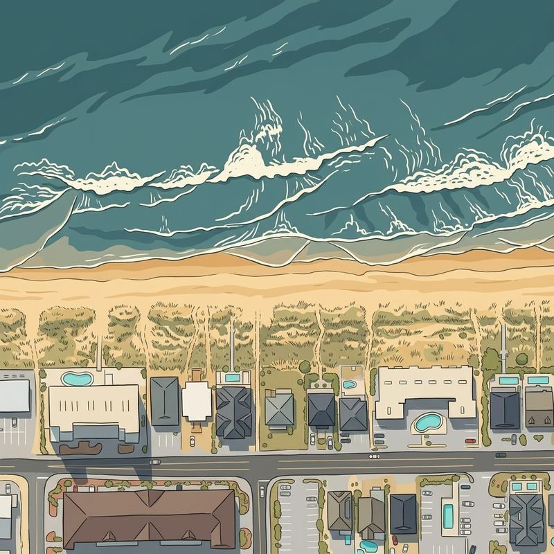 Aerial map of Futch Beach