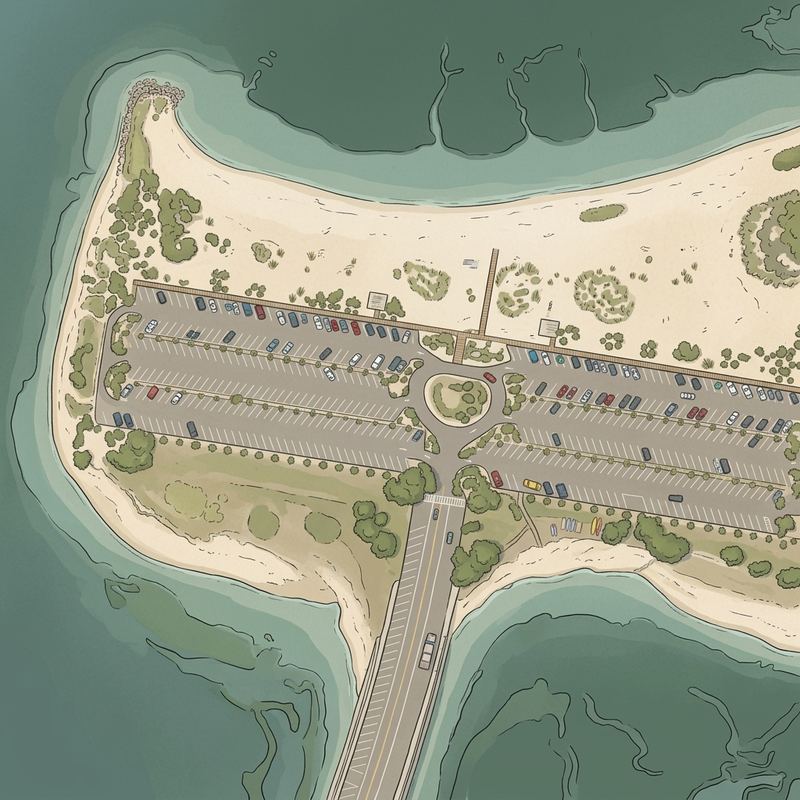 Aerial map of Howard Park Beach