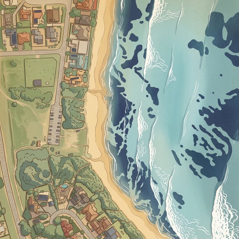 Aerial map of Lower Point