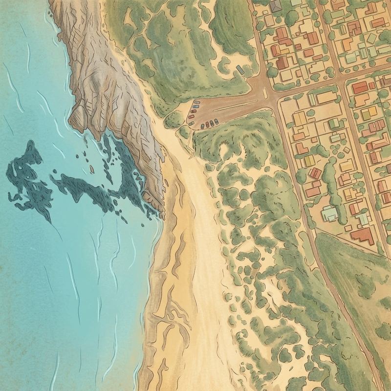 Aerial map of Scarborough Beach