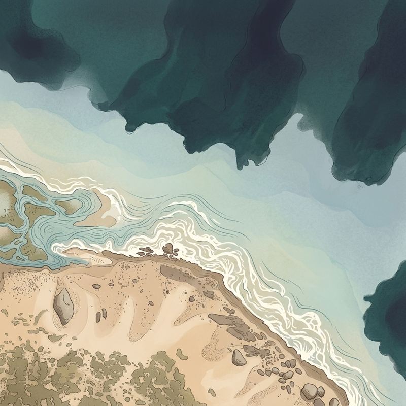 Aerial map of Witsand